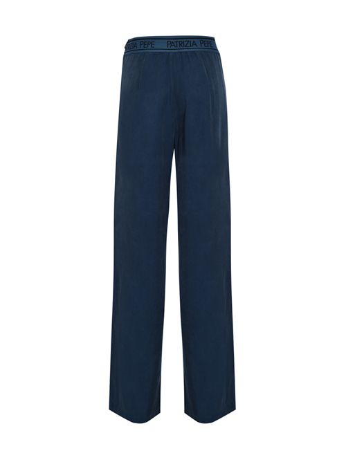 Pantaloni fluidi in misto cupro e viscosa con vita elasticata Patrizia Pepe | 8P0778 A704CA97